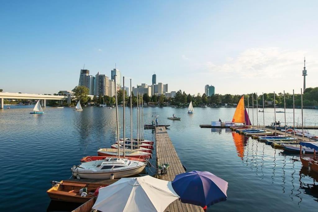 Schoenes Living Am Donauufer Wien Eksteriør bilde