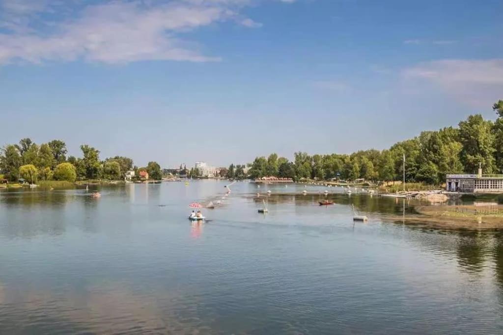 Schoenes Living Am Donauufer Wien Eksteriør bilde