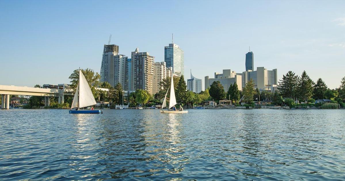 Schoenes Living Am Donauufer Wien Eksteriør bilde